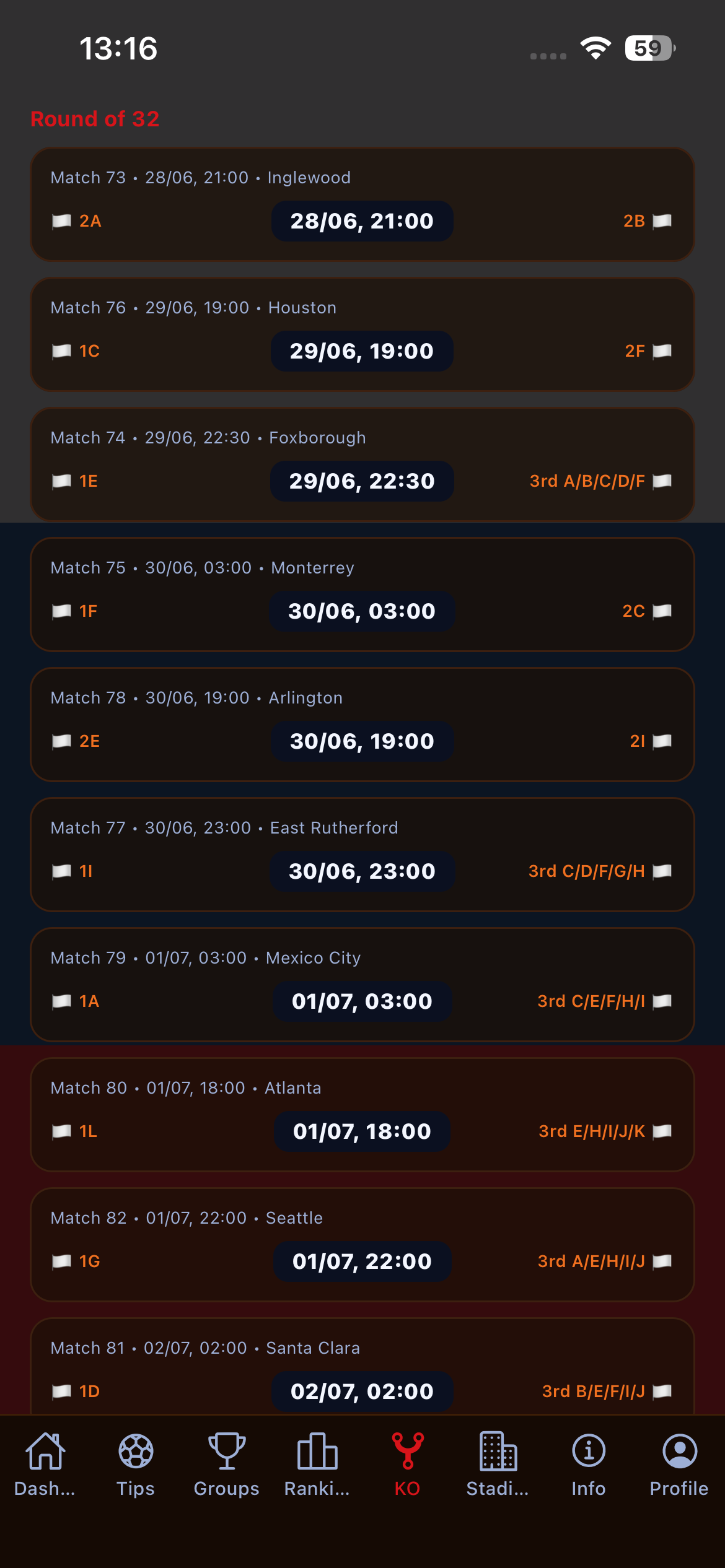 Ranking screenshot